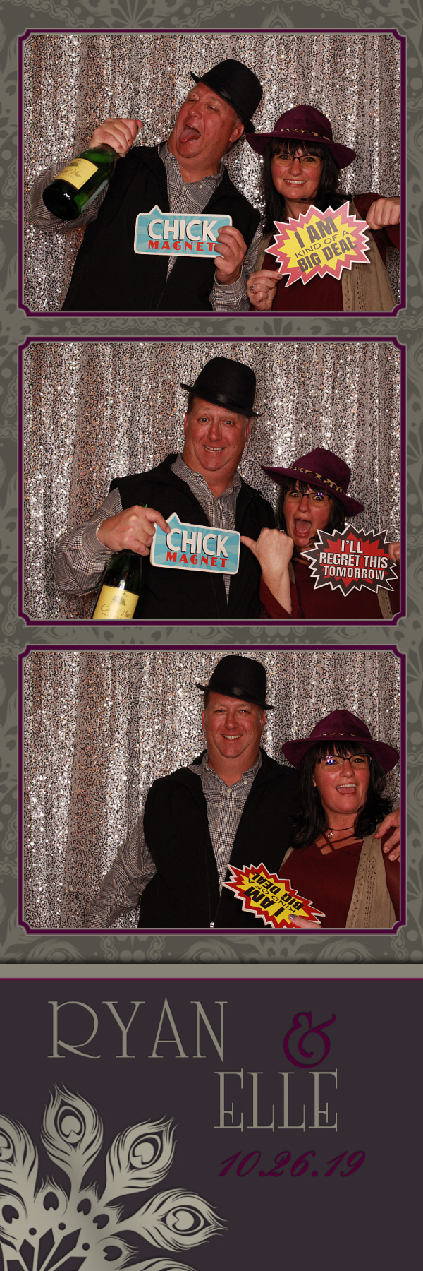 Elle's Wedding | View more photos from the event at gallery.photoboothbillings.com/u/PhotoBoothBillings/Elles-Wedding